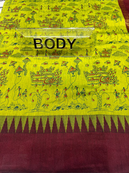 Pure Cotton Silk Saree