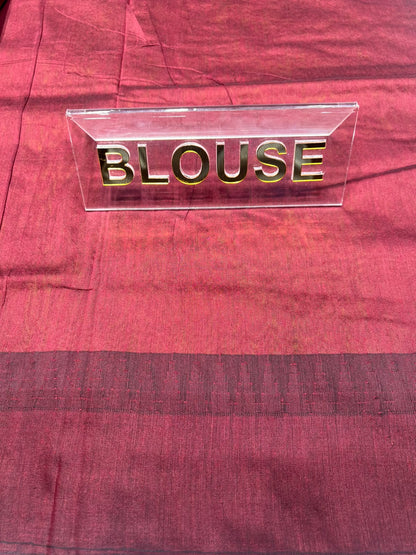 Pure Cotton Silk Saree