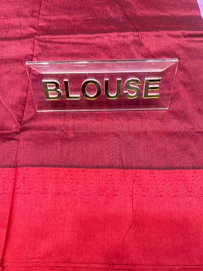 Pure Cotton Silk Saree