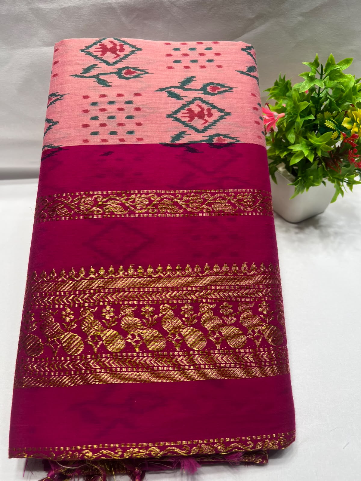 Pure Cotton Silk Saree