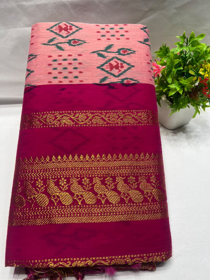 Pure Cotton Silk Saree