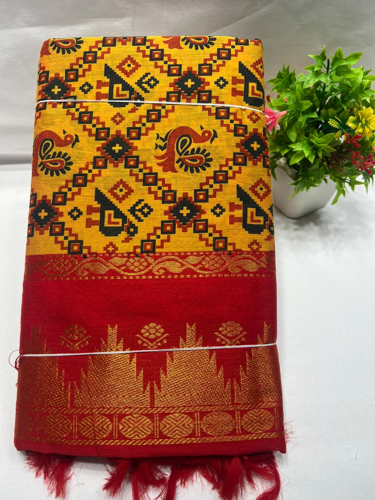 Pure Cotton Silk Saree
