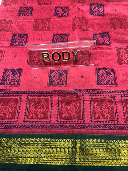 Pure Cotton Silk Saree