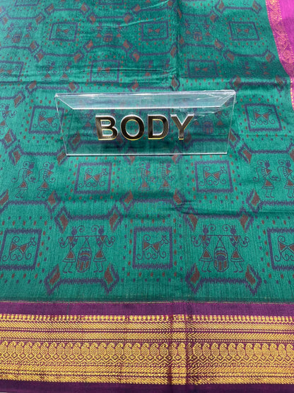 Pure Cotton Silk Saree