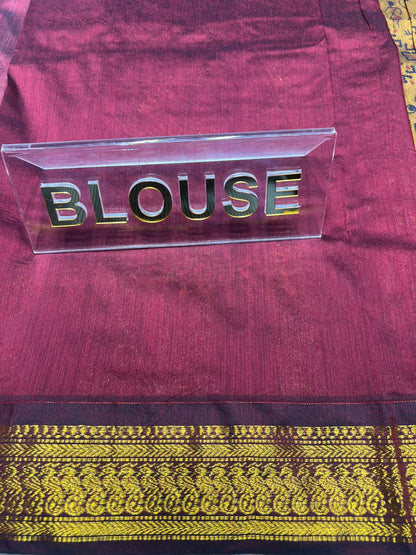 Pure Cotton Silk Saree