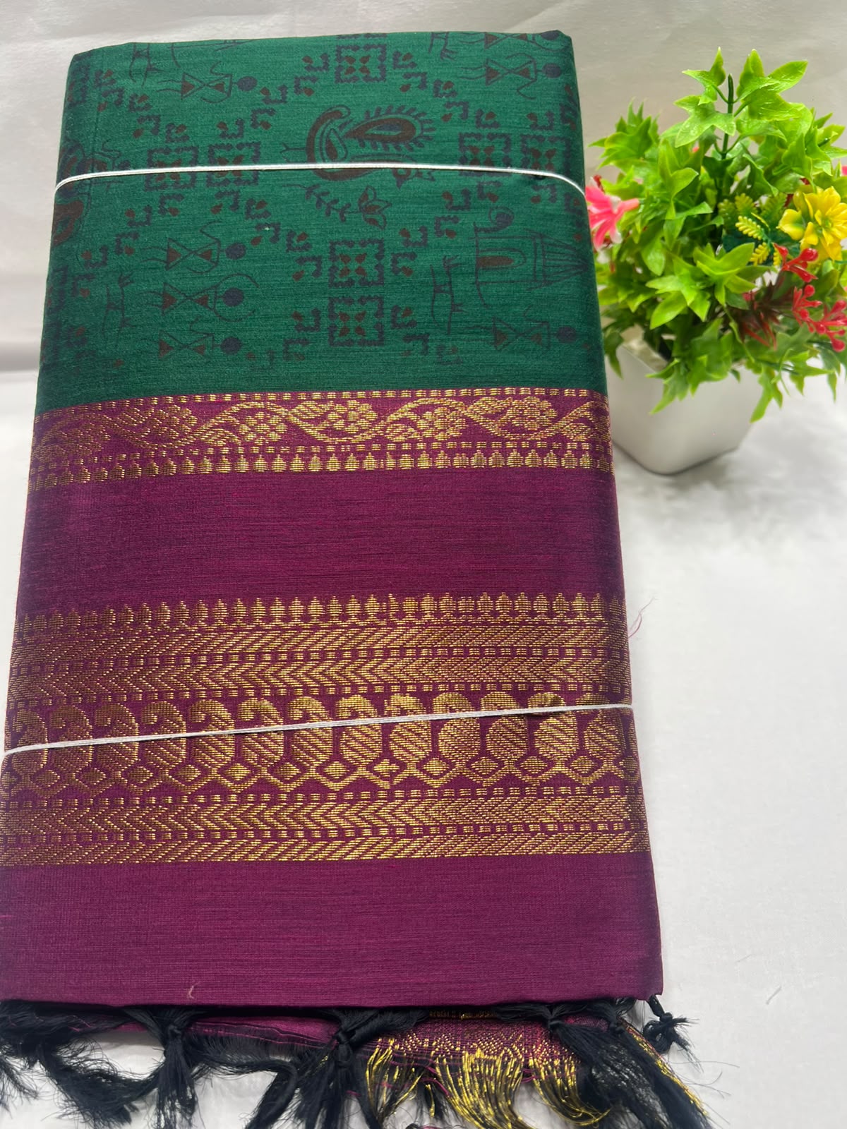 Pure Cotton Silk Saree
