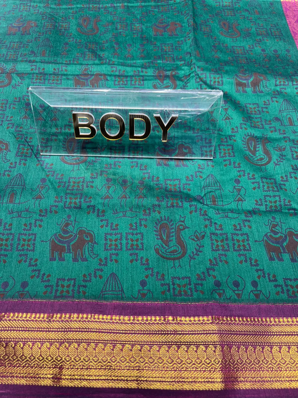 Pure Cotton Silk Saree