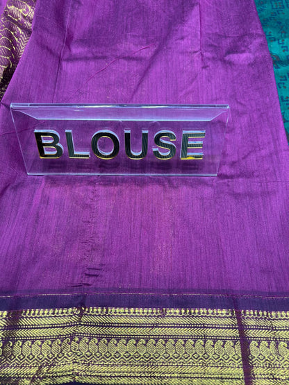 Pure Cotton Silk Saree