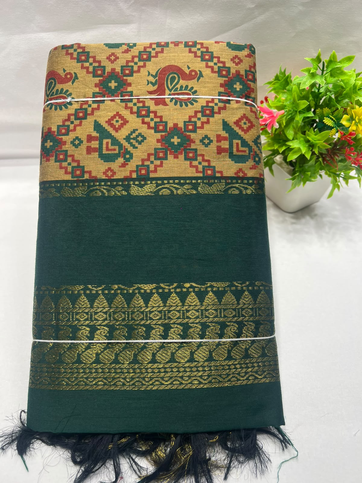 Pure Cotton Silk Saree