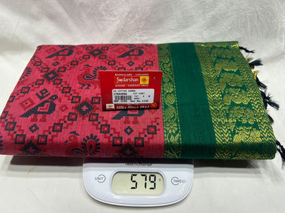 Pure Cotton Silk Saree