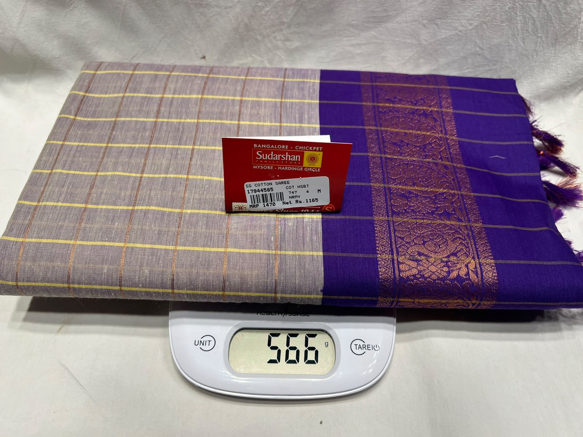 Pure Cotton Silk Saree