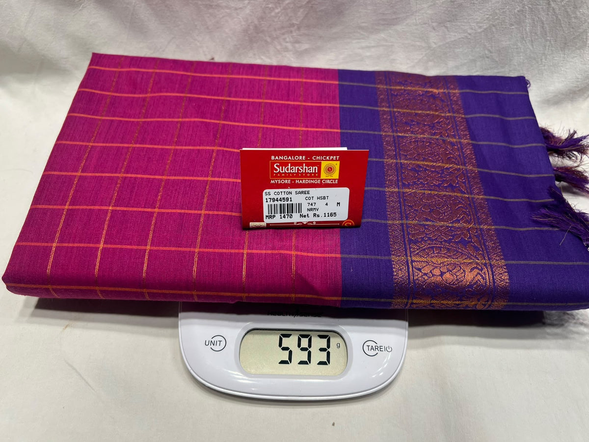 Pure Cotton Silk Saree