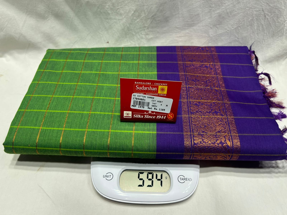 Pure Cotton Silk Saree