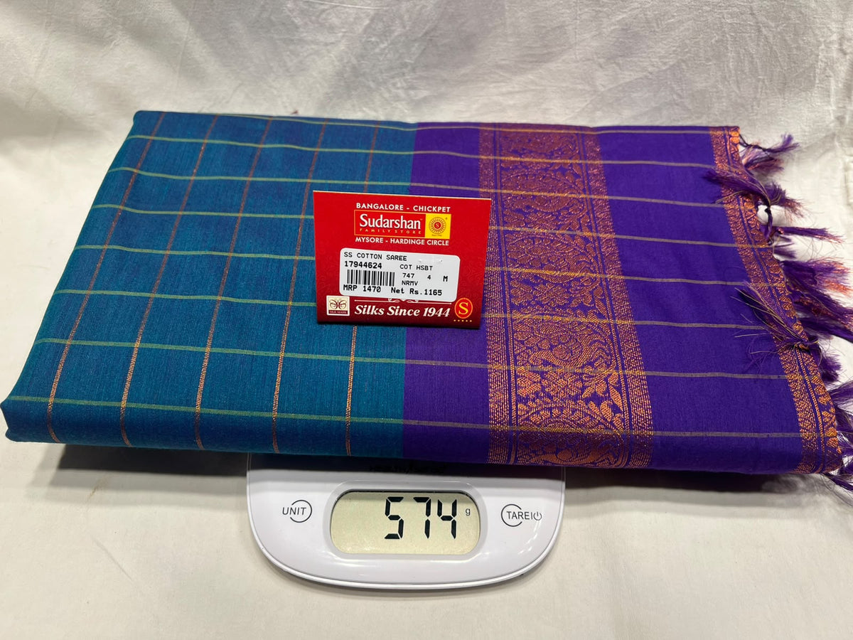Pure Cotton Silk Saree