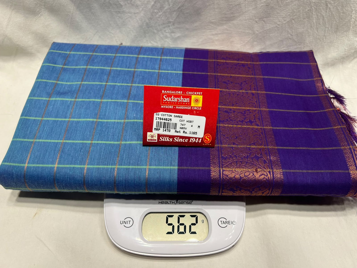 Pure Cotton Silk Saree