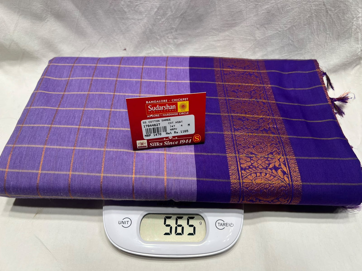 Pure Cotton Silk Saree