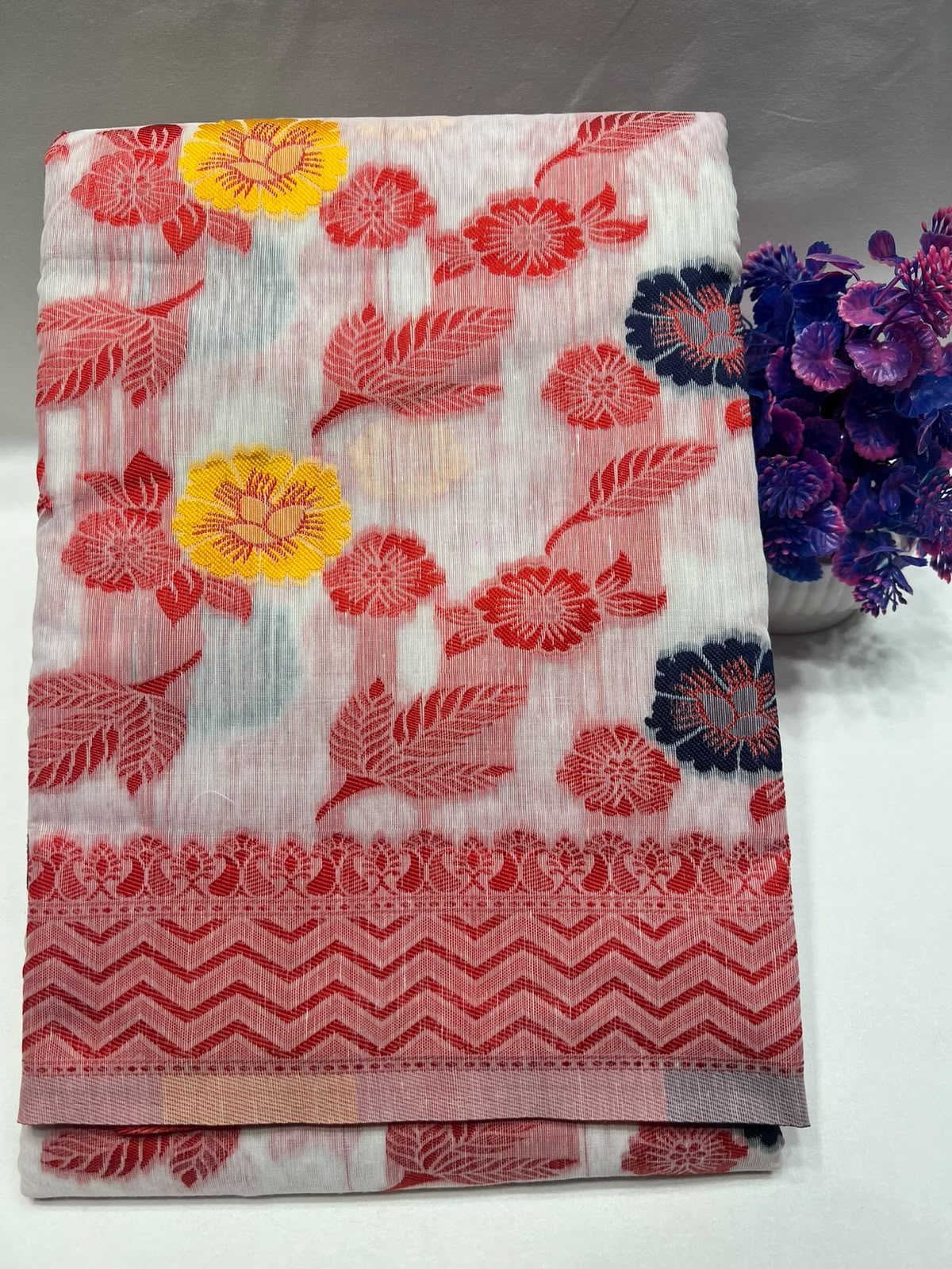 Pure Cotton Silk Saree