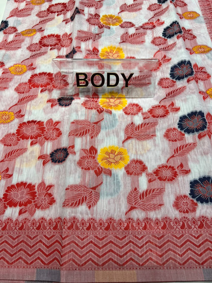 Pure Cotton Silk Saree