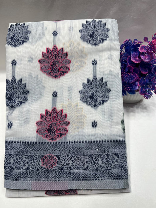 Pure Cotton Silk Saree
