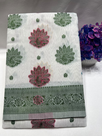 Pure Cotton Silk Saree
