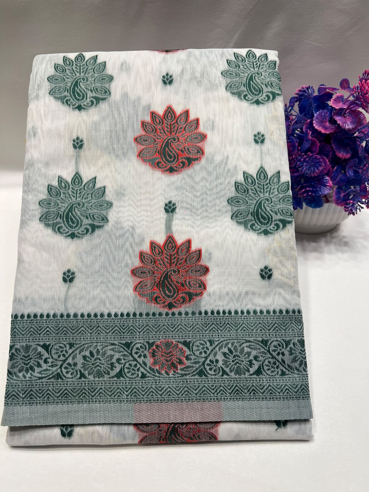 Pure Cotton Silk Saree