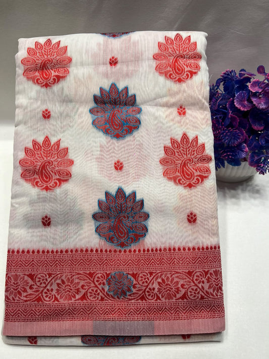 Pure Cotton Silk Saree