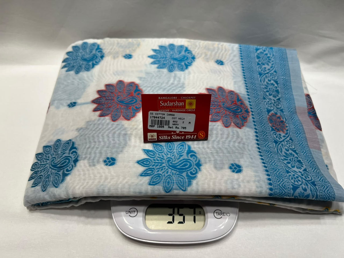 Pure Cotton Silk Saree