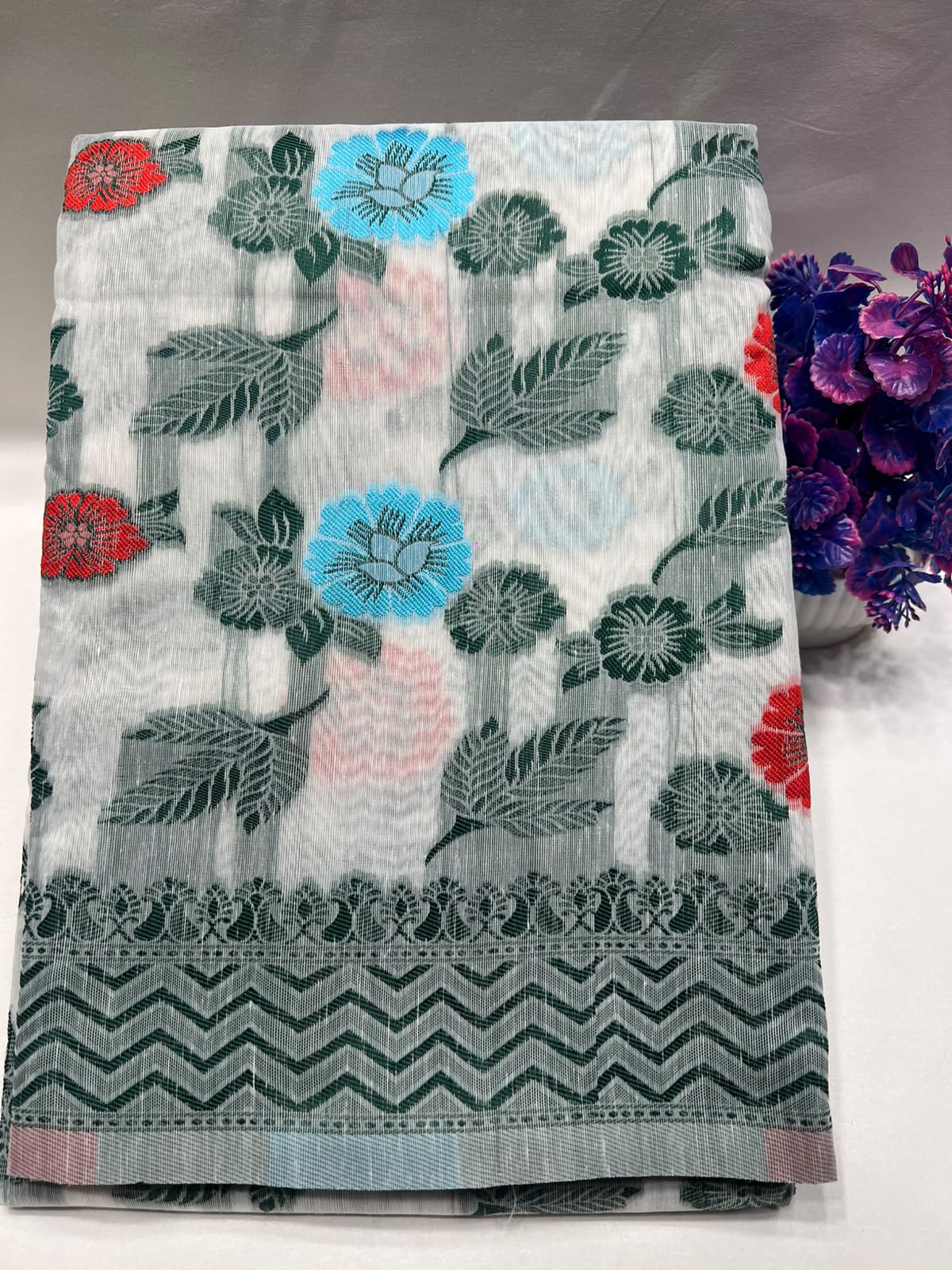 Pure Cotton Silk Saree