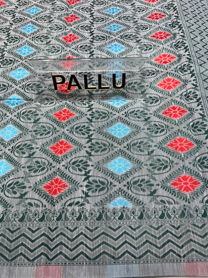 Pure Cotton Silk Saree