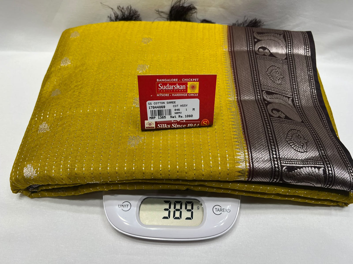 Pure Cotton Silk Saree
