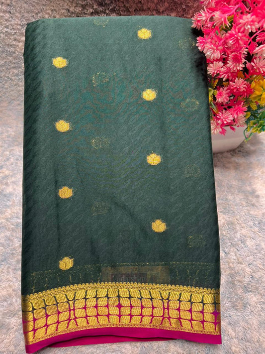 Artificial / Mix Crape Sarees