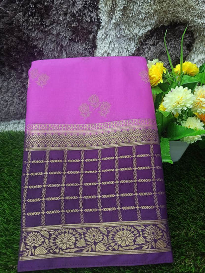 Artificial / Mix Crape Sarees