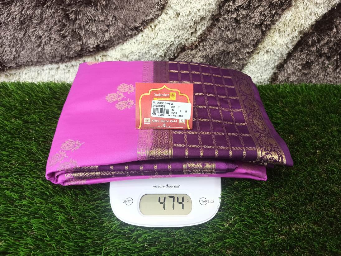 Artificial / Mix Crape Sarees