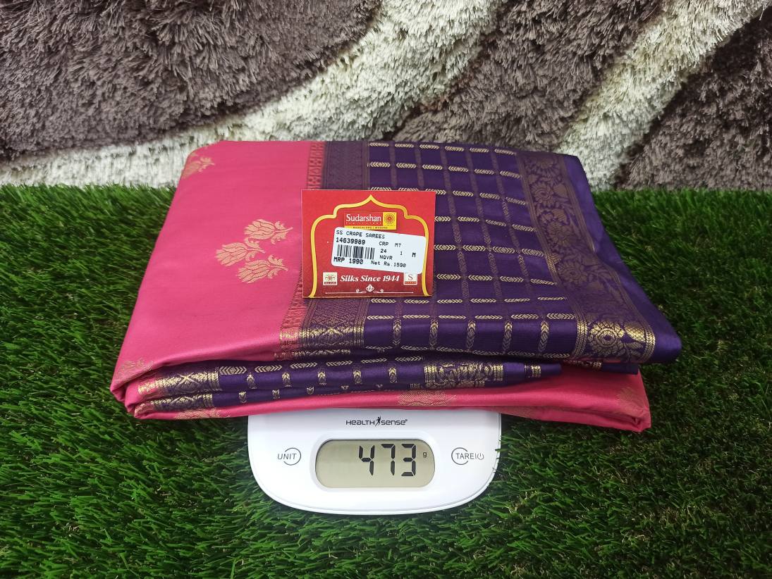 Artificial / Mix Crape Sarees