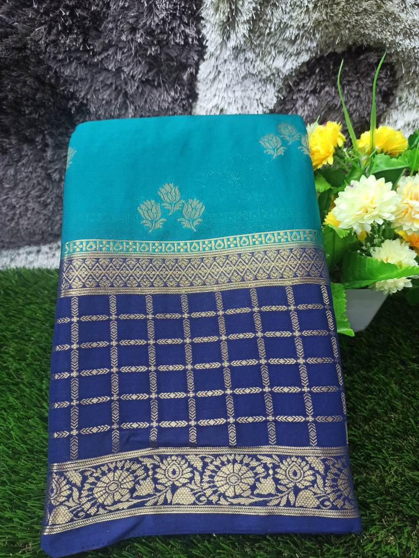 Artificial / Mix Crape Sarees