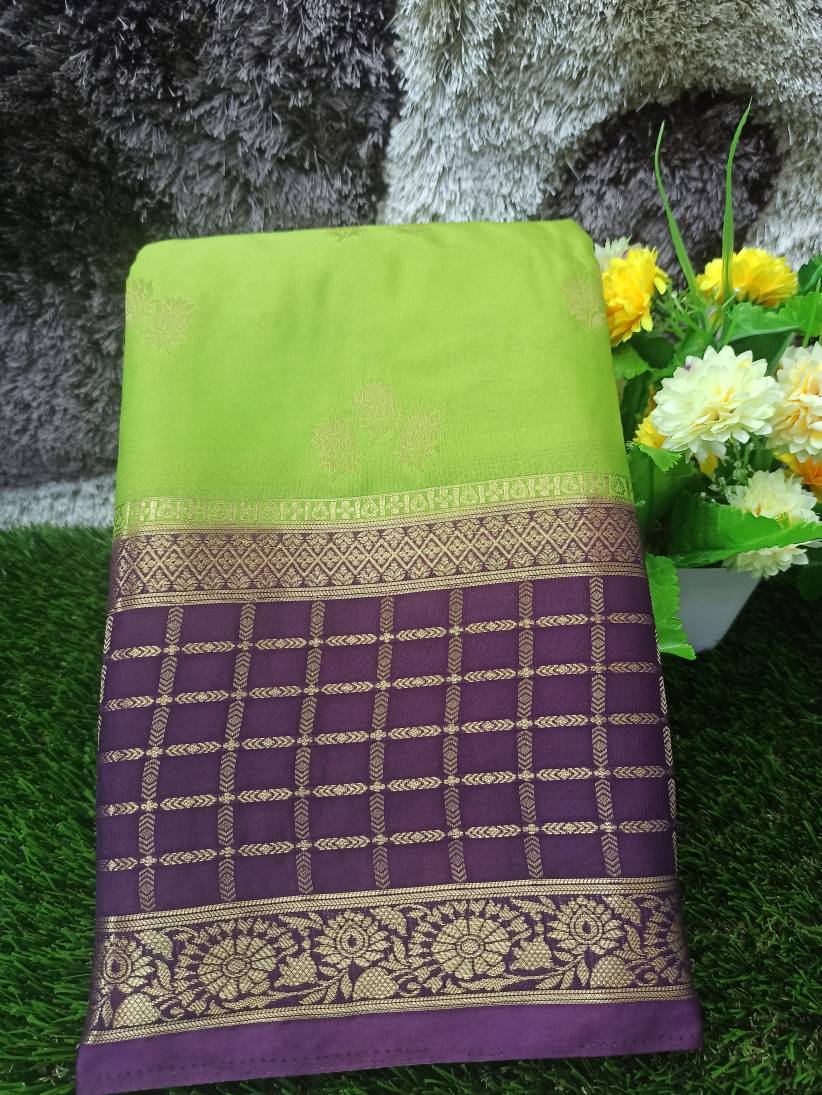Artificial / Mix Crape Sarees