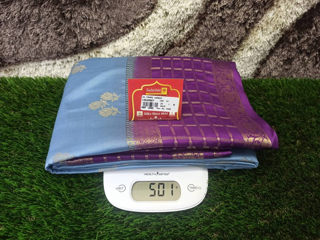 Artificial / Mix Crape Sarees