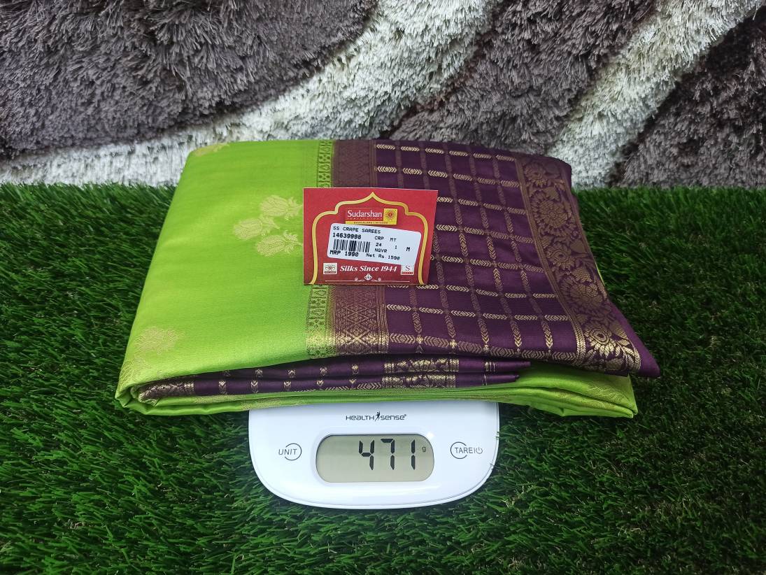 Artificial / Mix Crape Sarees