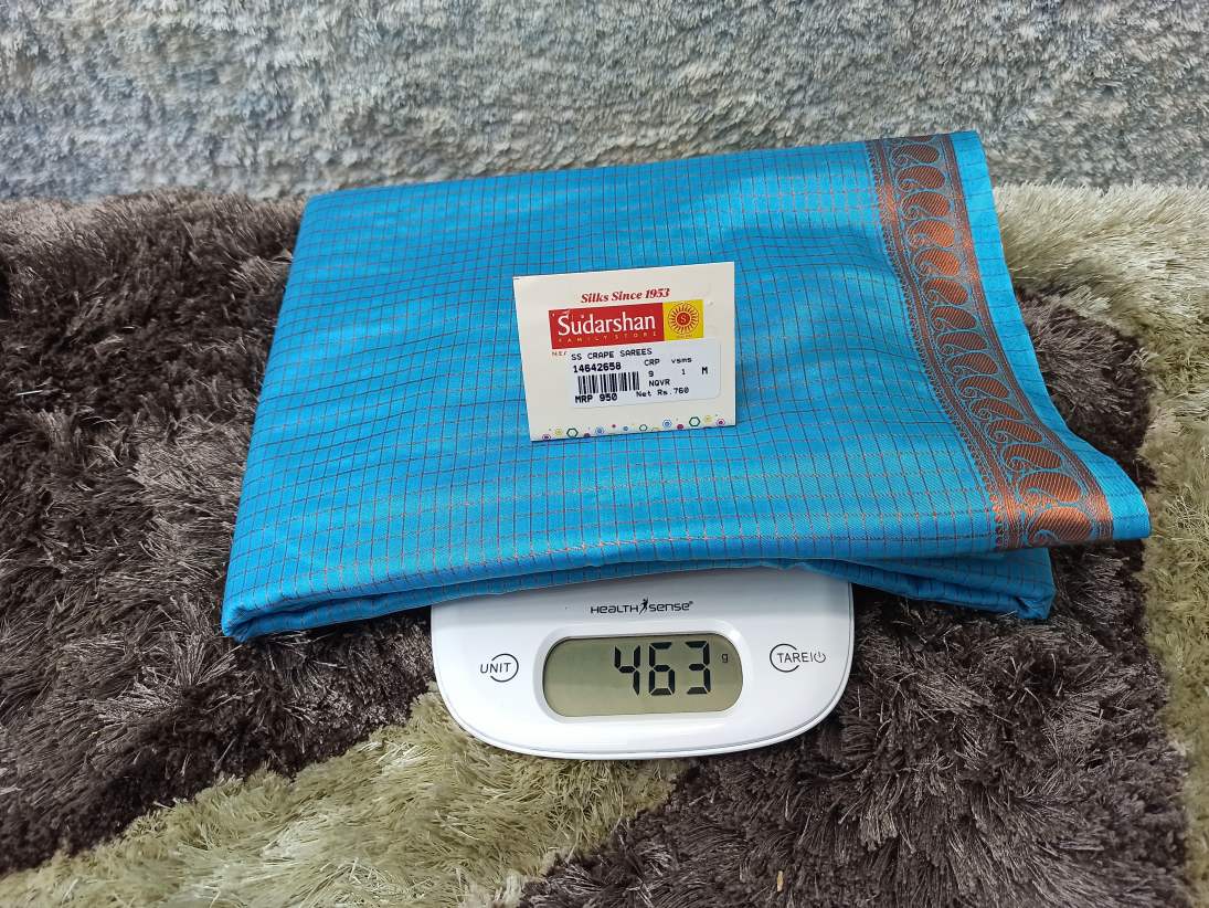 Artificial / Mix Crape Sarees ( Semi Crape )