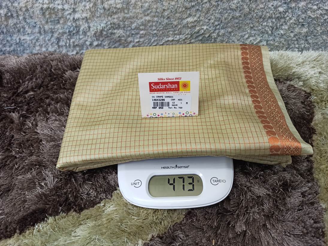 Artificial / Mix Crape Sarees ( Semi Crape )