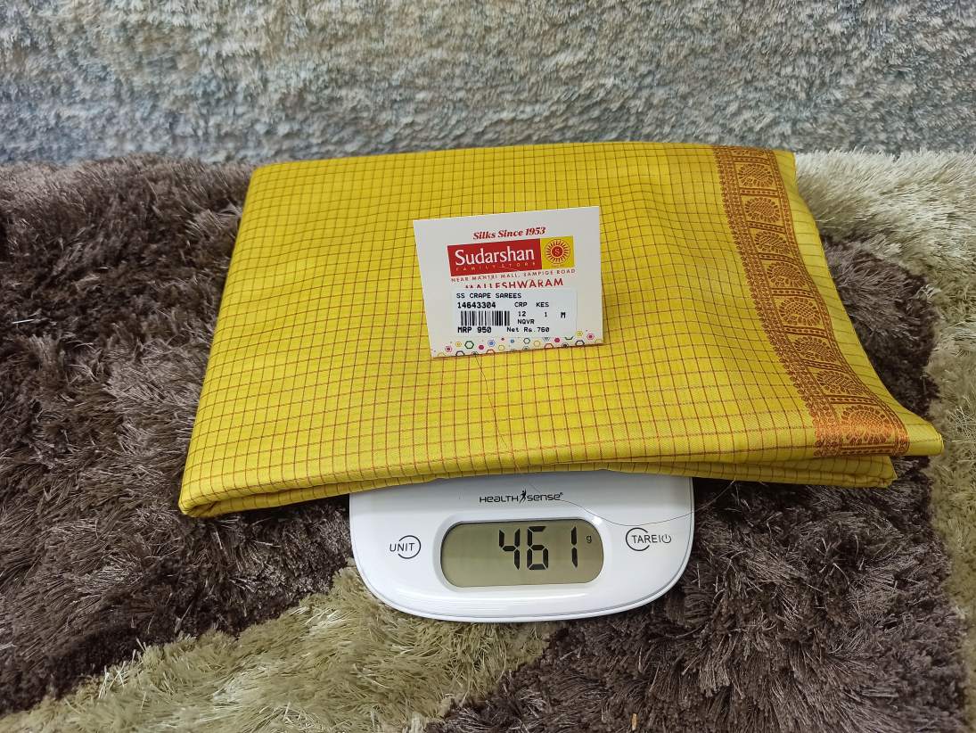 Artificial / Mix Crape Sarees ( Semi Crape )