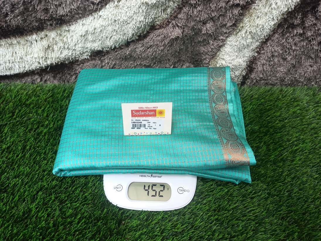 Artificial / Mix Crape Sarees ( Semi Crape )