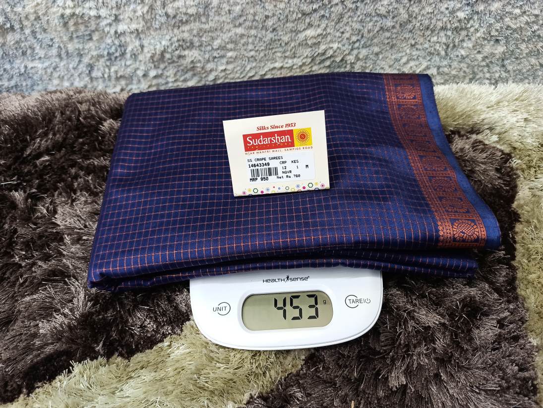 Artificial / Mix Crape Sarees ( Semi Crape )