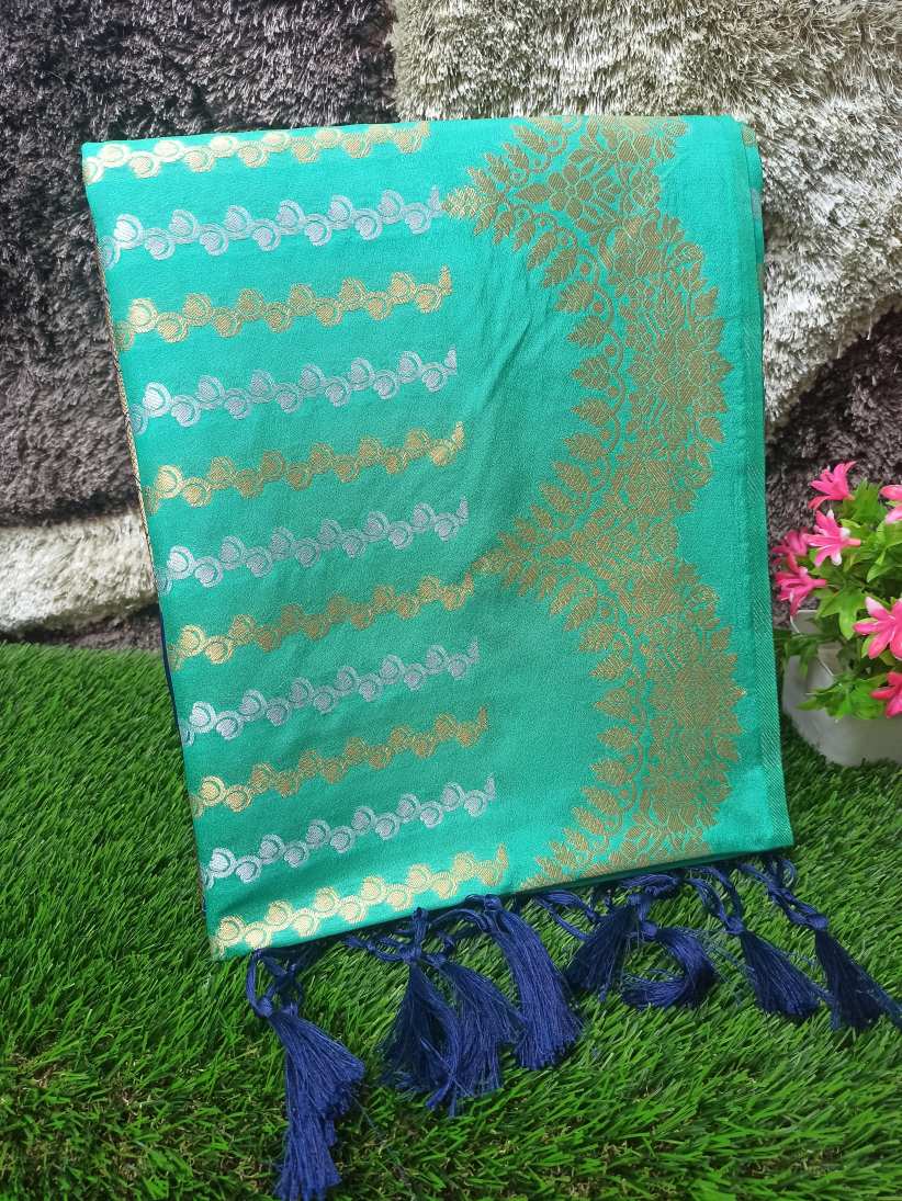 Artificial / Mix Crape Sarees ( Semi Crape )