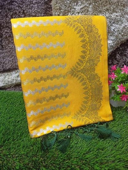 Artificial / Mix Crape Sarees ( Semi Crape )