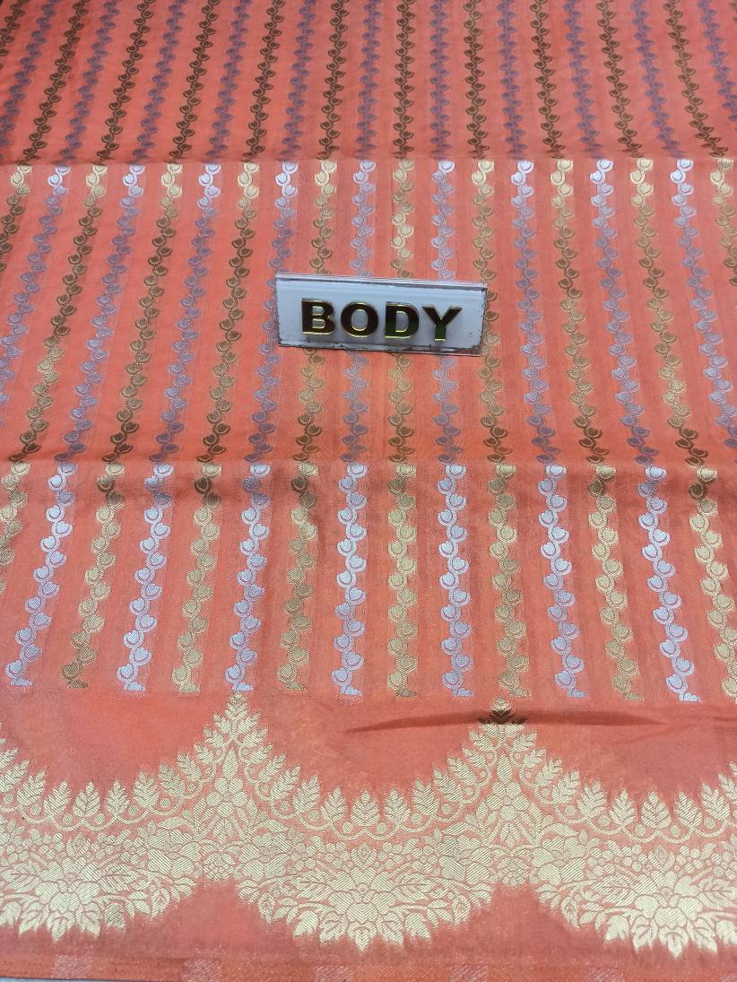 Artificial / Mix Crape Sarees ( Semi Crape )