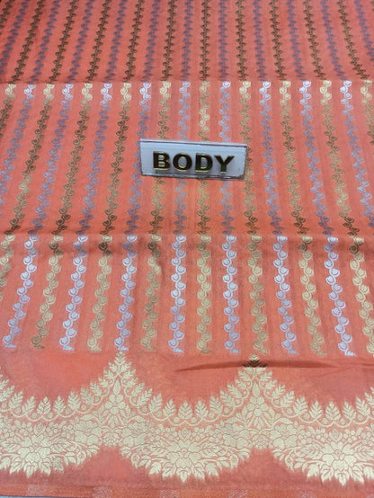 Artificial / Mix Crape Sarees ( Semi Crape )