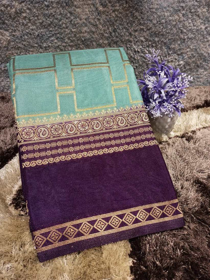 Artificial / Mix Crape Sarees ( Semi Crape )