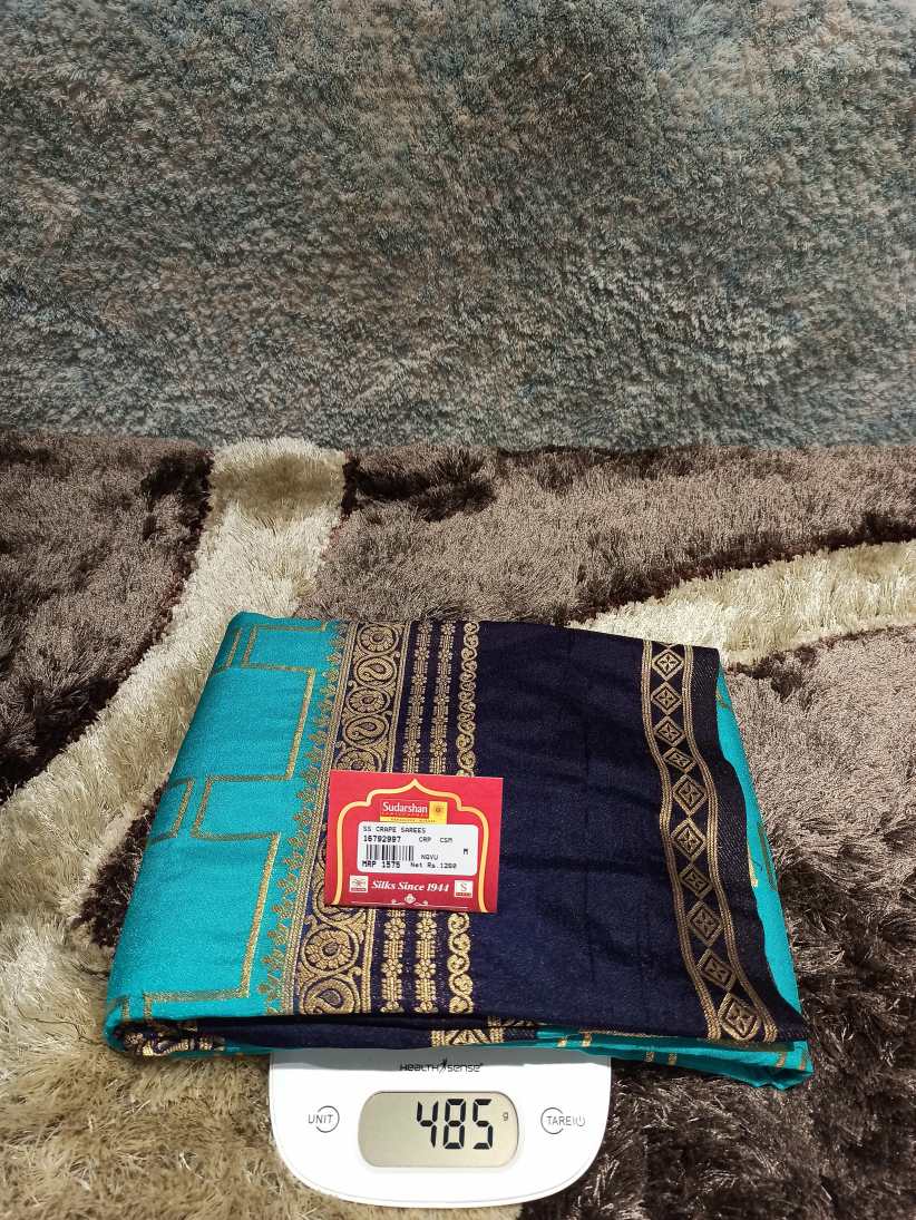 Artificial / Mix Crape Sarees ( Semi Crape )