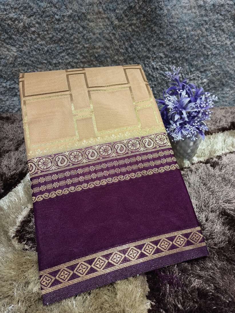 Artificial / Mix Crape Sarees ( Semi Crape )